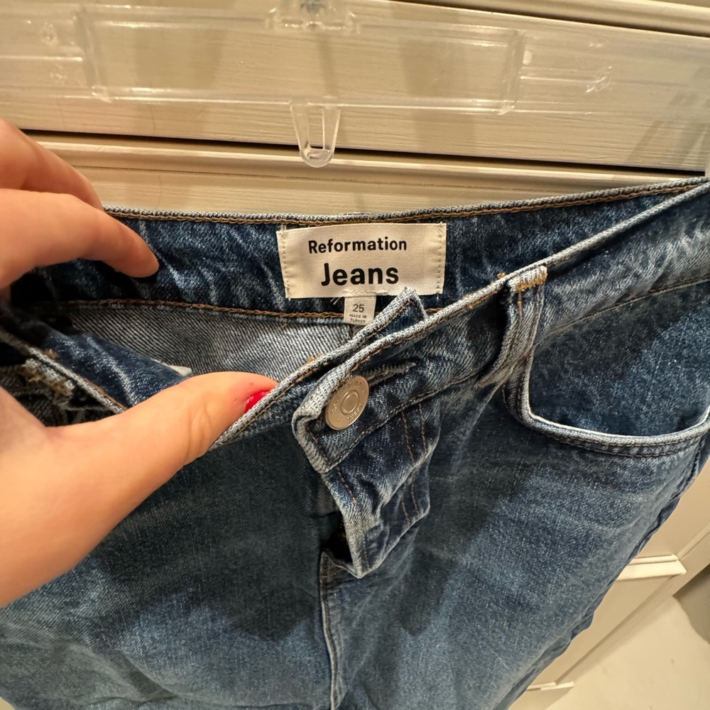 Reformation Women's Blue Jeans